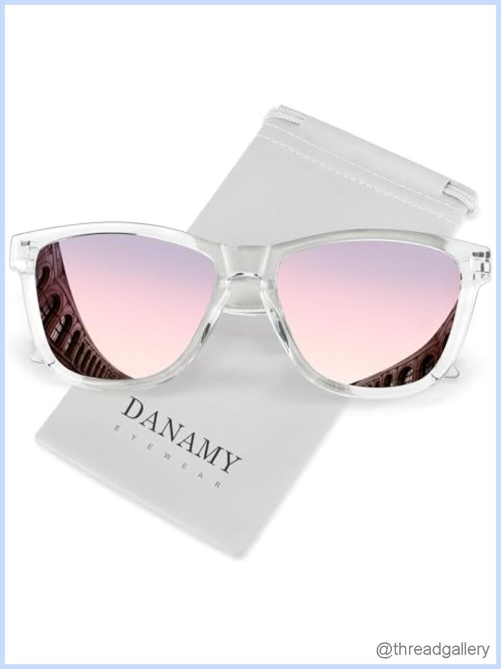 Polarized UV400 Retro Oval Sunglasses Lightweight Full Frame Unisex Fishing